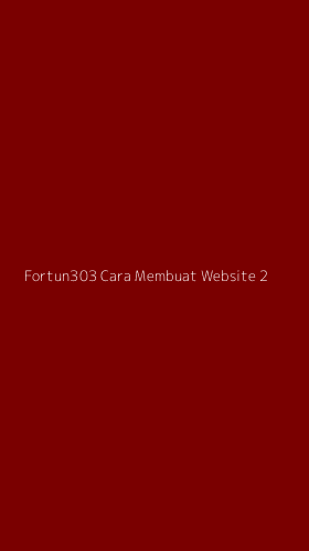 Tampilan Antarmuka Aplikasi Fortun303 Cara Membuat Website - 2