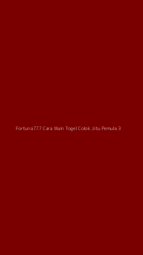 Tampilan Antarmuka Aplikasi Fortuna777 Cara Main Togel Colok Jitu Pemula - 3