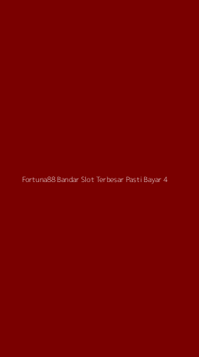 Tampilan Antarmuka Aplikasi Fortuna88 Bandar Slot Terbesar Pasti Bayar - 4
