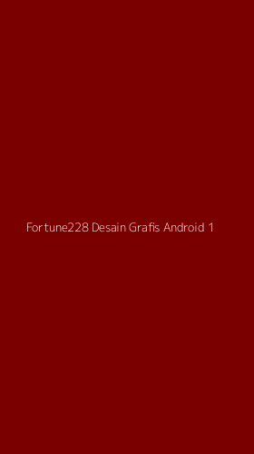 Tampilan Antarmuka Aplikasi Fortune228 Desain Grafis Android - 1