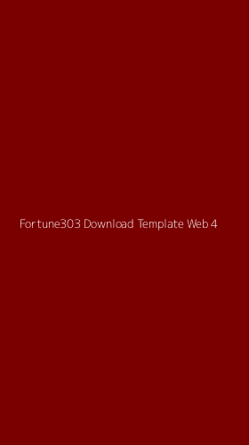 Tampilan Antarmuka Aplikasi Fortune303 Download Template Web - 4