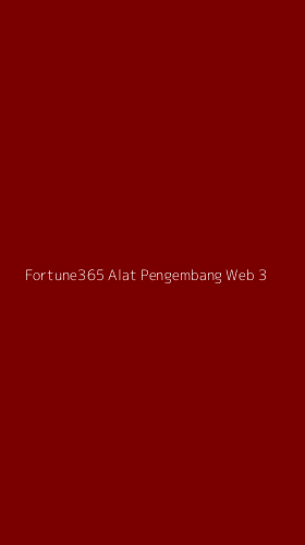Tampilan Antarmuka Aplikasi Fortune365 Alat Pengembang Web - 3