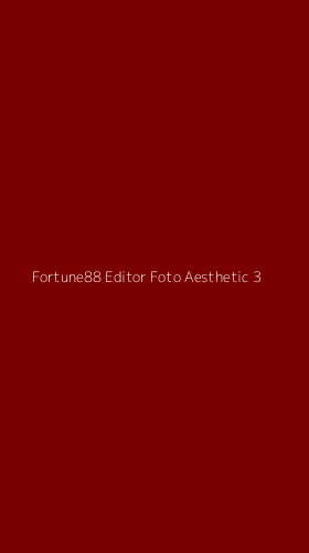 Tampilan Antarmuka Aplikasi Fortune88 Editor Foto Aesthetic - 3