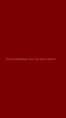 Tampilan Antarmuka Aplikasi Fortuner88 Bandar Toto Slot Gacor Resmi - 4