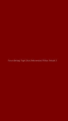 Tampilan Antarmuka Aplikasi Forum Berbagi Togel Situs Rekomendasi Pilihan Terbaik - 3
