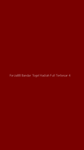 Tampilan Antarmuka Aplikasi Forza88 Bandar Togel Hadiah Full Terbesar - 4