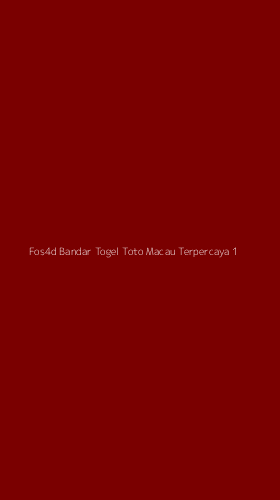 Tampilan Antarmuka Aplikasi Fos4d Bandar Togel Toto Macau Terpercaya - 1