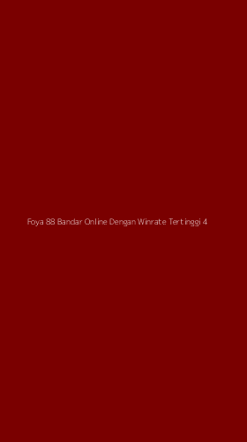 Tampilan Antarmuka Aplikasi Foya 88 Bandar Online Dengan Winrate Tertinggi - 4