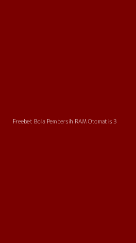 Tampilan Antarmuka Aplikasi Freebet Bola Pembersih Ram Otomatis - 3