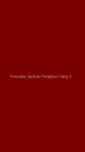 Tampilan Antarmuka Aplikasi Freespbo Aplikasi Penghasil Uang - 3