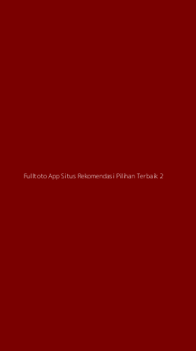 Tampilan Antarmuka Aplikasi Fulltoto App Situs Rekomendasi Pilihan Terbaik - 2