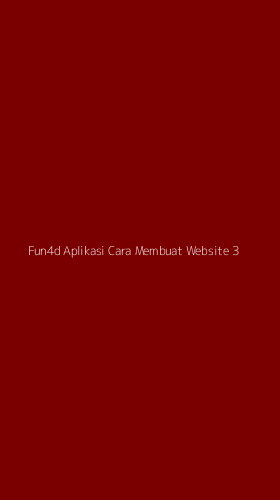 Tampilan Antarmuka Aplikasi Fun4d Aplikasi Cara Membuat Website - 3