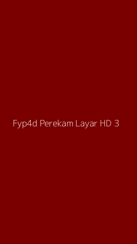 Tampilan Antarmuka Aplikasi Fyp4d Perekam Layar Hd - 3