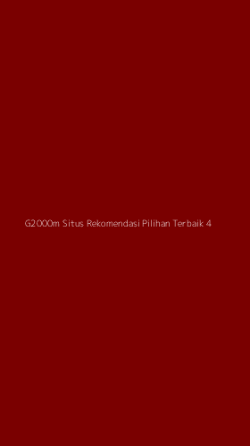 Tampilan Antarmuka Aplikasi G2000m Situs Rekomendasi Pilihan Terbaik - 4