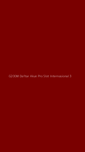 Tampilan Antarmuka Aplikasi G200m Daftar Akun Pro Slot Internasional - 3