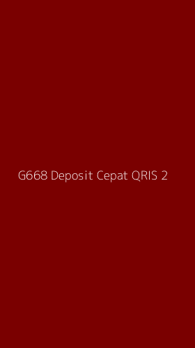 Tampilan Antarmuka Aplikasi G668 Deposit Cepat Qris - 2