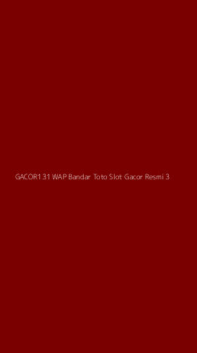 Tampilan Antarmuka Aplikasi Gacor131 Wap Bandar Toto Slot Gacor Resmi - 3