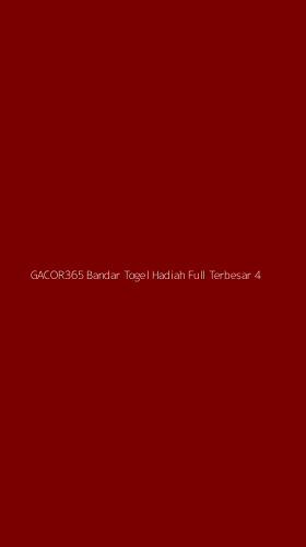 Tampilan Antarmuka Aplikasi Gacor365 Bandar Togel Hadiah Full Terbesar - 4