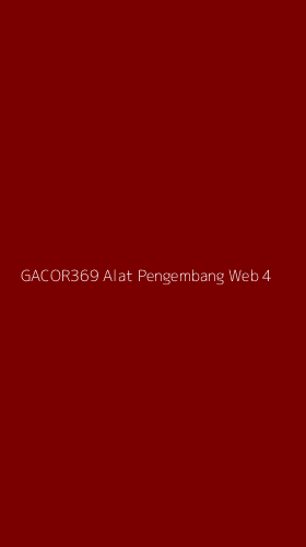 Tampilan Antarmuka Aplikasi Gacor369 Alat Pengembang Web - 4