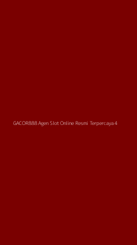 Tampilan Antarmuka Aplikasi Gacor888 Agen Slot Online Resmi Terpercaya - 4