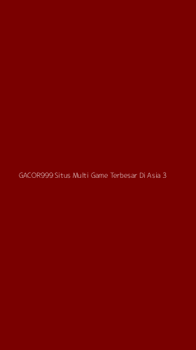 Tampilan Antarmuka Aplikasi Gacor999 Situs Multi Game Terbesar Di Asia - 3