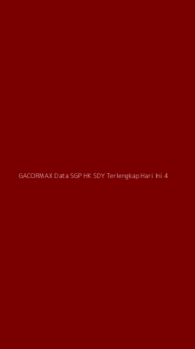 Tampilan Antarmuka Aplikasi Gacormax Data Sgp Hk Sdy Terlengkap Hari Ini - 4
