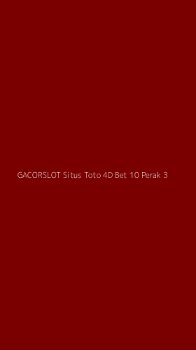 Tampilan Antarmuka Aplikasi Gacorslot Situs Toto 4d Bet 10 Perak - 3