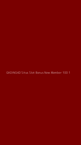 Tampilan Antarmuka Aplikasi Gading4d Situs Slot Bonus New Member 100 - 1