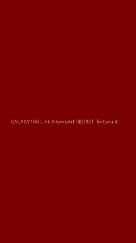 Tampilan Antarmuka Aplikasi Galaxy168 Link Alternatif Sbobet Terbaru - 4