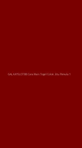Tampilan Antarmuka Aplikasi Galaxyslot88 Cara Main Togel Colok Jitu Pemula - 1