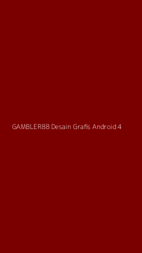 Tampilan Antarmuka Aplikasi Gambler88 Desain Grafis Android - 4