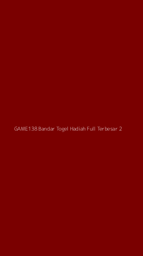 Tampilan Antarmuka Aplikasi Game138 Bandar Togel Hadiah Full Terbesar - 2