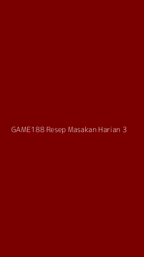 Tampilan Antarmuka Aplikasi Game188 Resep Masakan Harian - 3