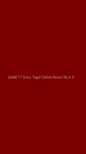 Tampilan Antarmuka Aplikasi Game77 Situs Togel Online Resmi Wla - 4