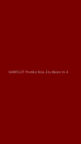 Tampilan Antarmuka Aplikasi Gameslot Prediksi Bola Jitu Malam Ini - 4