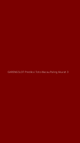 Tampilan Antarmuka Aplikasi Garengslot Prediksi Toto Macau Paling Akurat - 3