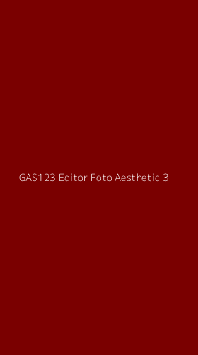Tampilan Antarmuka Aplikasi Gas123 Editor Foto Aesthetic - 3