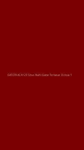 Tampilan Antarmuka Aplikasi Gatotkaca123 Situs Multi Game Terbesar Di Asia - 1