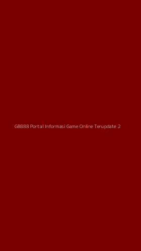 Tampilan Antarmuka Aplikasi Gb888 Portal Informasi Game Online Terupdate - 2