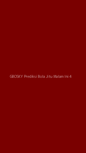 Tampilan Antarmuka Aplikasi Gbosky Prediksi Bola Jitu Malam Ini - 4