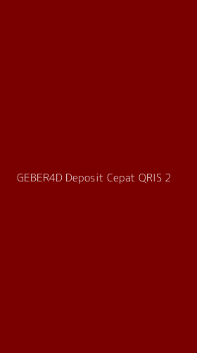 Tampilan Antarmuka Aplikasi Geber4d Deposit Cepat Qris - 2
