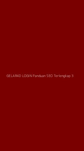 Tampilan Antarmuka Aplikasi Gelar4d Login Panduan Seo Terlengkap - 3