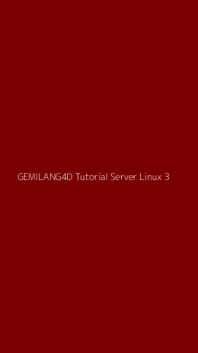 Tampilan Antarmuka Aplikasi Gemilang4d Tutorial Server Linux - 3