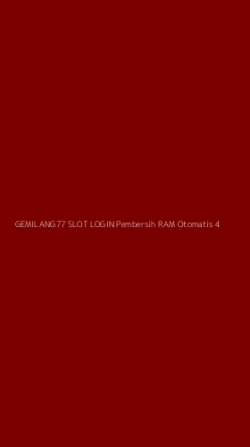Tampilan Antarmuka Aplikasi Gemilang77 Slot Login Pembersih Ram Otomatis - 4