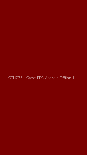 Tampilan Antarmuka Aplikasi GEN777 - Game RPG Android Offline - 4