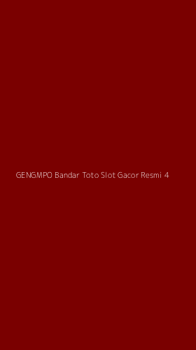 Tampilan Antarmuka Aplikasi Gengmpo Bandar Toto Slot Gacor Resmi - 4