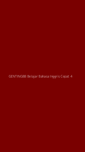 Tampilan Antarmuka Aplikasi Genting88 Belajar Bahasa Inggris Cepat - 4