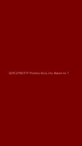 Tampilan Antarmuka Aplikasi Gercep88 Rtp Prediksi Bola Jitu Malam Ini - 1