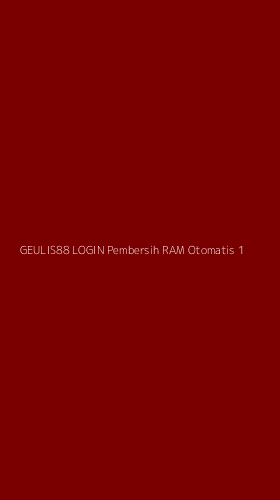 Tampilan Antarmuka Aplikasi Geulis88 Login Pembersih Ram Otomatis - 1