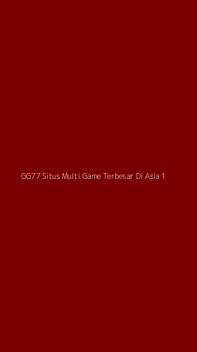 Tampilan Antarmuka Aplikasi Gg77 Situs Multi Game Terbesar Di Asia - 1